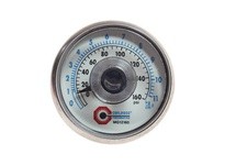 Coilhose MG12160-DL 1 1/2" Dial Gauge 1/8" MPT Back Mount 0-160 PSI | YarinInd