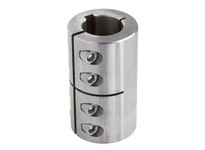 Climax Metal MISCC-09-09-SKW 9mm X 9mm ID Split KW Clamp Coupling SS