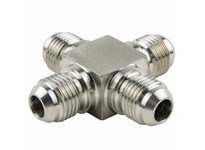 Mako MJIC-2650-06 Male Cross 3/8" M JIC Cross (9/16"-18) - 316 Stainless