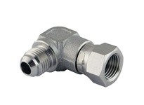 Mako MJIC-6500-08-08 Swivel Street Elbow 1/2" M JIC X 1/2" F JIC Swivel Elbow (3/4"-16 X 3/4"-16) - 316 Stainless