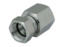 Mako MJIC-6506-08-08N Female Swivel to Female NPT Adapter 1/2" F JIC (3/4"-16) X 1/2" F NPT Swivel Straight - 316 Stainless