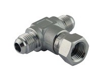 Mako MJIC-6600-12-12-12 Male To Female Swivel Branch Tee 3/4" M JIC X 3/4" M JIC X 3/4" F Swivel Tee (1-1/16"-12 X 1-1/16"-12 X 