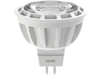 RAB MR16-9-927-25D-DIM MR16 9W 75EQ 550LM CRI90 GU5.3 2700K Dim 25DEG