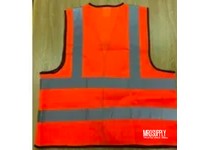 Y8004-L MRO LOGO HI-VIS CLASS 2 MESH FABRIC ORANGE VELCRO SIZE: LARGE