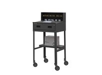 Durham MSD-2023-95 MOBILE SHOP DESK-1DR #95 GRAY