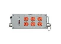 Hubbell Wiring MSL3SGGFP SW PSDA 3-G GFCI FAULT W/PASS THRU LOCL