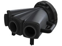 DIXON MSSV3-625F 6" STORZ X 2.5" MNST(X3) SIAMESE AL