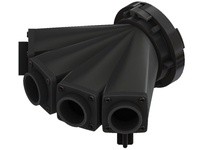 DIXON MSSV4-625F 6"STZ X 2.5"NH(X4) SIAMESE AL NULL