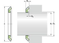 SKFSEAL MVR1-75 SMALL V-RINGS