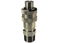 Dixon N4M6-S Dix-Lock® N-Series Interchange Male Head x Male Threaded End Plug