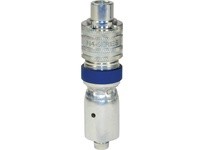 Dixon N4S4-LS-WF Dix-Lock® N-Series Bowes Interchange Coupler with Ferrule Male Locking Head