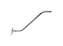 Guardair N639 12 Inch Wide Aluminum Floor Tool With 4 Feet Steel Double Curved Wand For 2 Inch Vacuum Hose