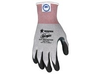 MCR N9676DTS Ninja Diamond Tech 15 Gauge Gray Dyneema/Nylon/Fiberglass shell Black BNF coated Palm/Fingertips Reinforced