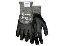 MCR N9676GKDM Ninja Max 15 Gauge Black Nylon/Spandex Shell Black Bi-Polymer Coated Over the Knuckle