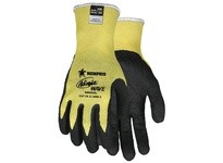 MCR N96930S Ninja Wave 10 Gauge Kevlar Shell Nitrile Wave Coating on Palm and Fingers