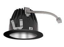 RAB NDLED4RD-80YN-S-B LED Trim MOD4" RND 80DEG 35K 80CRI SPEC Cone Black Ring