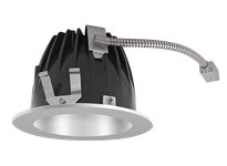 RAB NDLED4RD-WNHC-M-S LED Trim MOD4" RND WallWASH 40K 90CRI Matte Cone Silver Ring