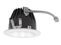 RAB NDLED6RD-WYNHC-W-W LED Trim MOD6" RND WallWASH 35K 90CRI White Cone White Ring