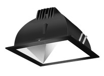 RAB NDLED6SD-80N-S-B LED Trim MOD6" SQ 80DEG 40K 80CRI SPEC Cone Black Ring