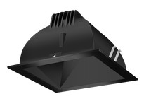 RAB NDLED6SD-80YY-B-B LED Trim MOD6" SQ 80DEG 27K 80CRI Black | YarinInd