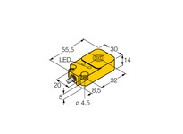 TURCK NI20-Q14-AP6X2 10-30VDC 200ma Sn= 20mm