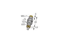 TURCK NI3-EG08K-AP6X Proximity Switch | High-Quality Sensors