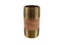 Coilhose NL0602 Brass Long Nipple 3/8" MPT x 2" | High-Quality Fittings