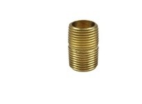 Coilhose NLC04 Brass Close Nipple 1/4" | YarinInd