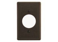 Hubbell Wiring NP720 WALLPLATE 1-G 1.60 OPNG BR