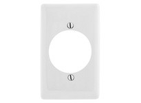 Hubbell Wiring NP724W WALLPLATE 1-G 2.15 OPNG WH | YarinInd