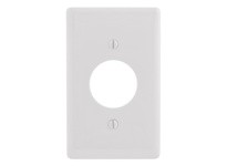 Hubbell Wiring NP7W WALLPLATE 1-G 1.40 OPNG WH