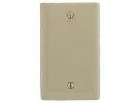 Hubbell Wiring NPJ13INA WLPLT M-SIZE 1-G BOX MT BLANK IVORY