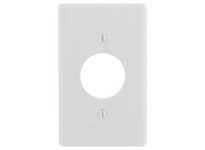 Hubbell Wiring NPJ7WNA WLPLT M-SIZE 1-G 1.40" OPNG WHITE