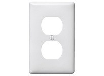Hubbell Wiring NPJ8WNA WLPLT M-SIZE 1-G 1) DUP WHITE