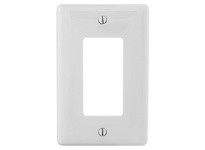 Hubbell Wiring NPJJ26W WALLPLT JUMBO 1G DEC WH | YarinInd