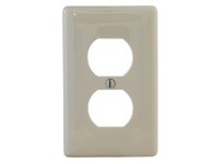 Hubbell Wiring NPJJ8LA WALLPLT JUMBO 1G DUPLEX LA