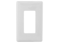 Hubbell Wiring NPS26W WALLPLATE 1G DEC SNAP-ONWHITE | YarinInd