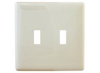 Hubbell Wiring NPS2LA WALLPLATE 2G TOG SNAP-ON LT ALM | Quality Industrial Supplies