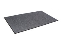 Crown NR 0034GY 235 Series Needle-Rib Gray 3 Feet x 4 Feet | Durable Mat