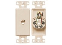Hubbell Wiring NS770LA PLATE FRAME W/JK 6POS 4CON | YarinInd
