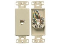 Hubbell Wiring NS771LA PLATE FRAMEW/JK6POS6CONS/TERMLA | Industrial Supplies