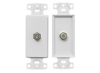 Hubbell Wiring NS780W PLATE FRAME DECORATOR W/F-CONN WH