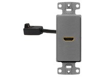 Hubbell Wiring NS801GY PLATE FRAMEDECORATORW/1HDMI | YarinInd