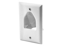 Hubbell Wiring NSAV1W PLATE1-GRECESSED CABLE PASS-THRU WHITE | High-Quality Industrial Supplies