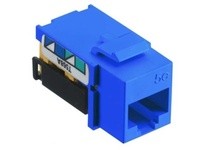 Hubbell Wiring NSJ5EB25 JACK NSJ CAT5E 8POS UNI A/B BL 25PK