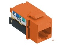 Hubbell Wiring NSJ5EOR JACK NSJ CAT5E 8 POS UNI A/ | YarinInd