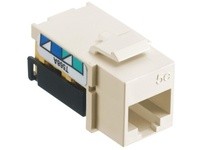 Hubbell Wiring NSJ5EOW25 JACK NSJ CAT5E 8POS UNI A/B OW 25PK