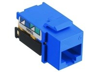 Hubbell Wiring NSJ6B25 JACK NSJ CAT6 8POS UNI A/B BL 25PK