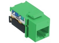 Hubbell Wiring NSJ6GN25 JACK NSJ CAT6 8 POS UNI A/B GN 25PK | Industrial Supplies