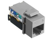 Hubbell Wiring NSJ6GY25 JACK NSJ CAT6 8POS UNI A/B | YarinInd